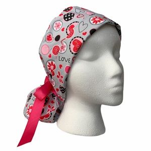 Women’s scrub cap, Anesthesia scrub cap nursing surgical hat OR circulator tech